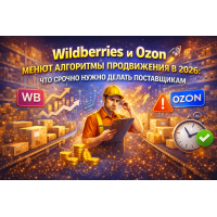 Wildberries и Ozon меняют алгоритмы продвижения в 2026: что срочно нужно делать поставщикам